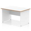  White & Natural Wood