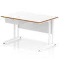  White & Natural Wood
