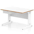  White & Natural Wood