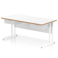  White & Natural Wood