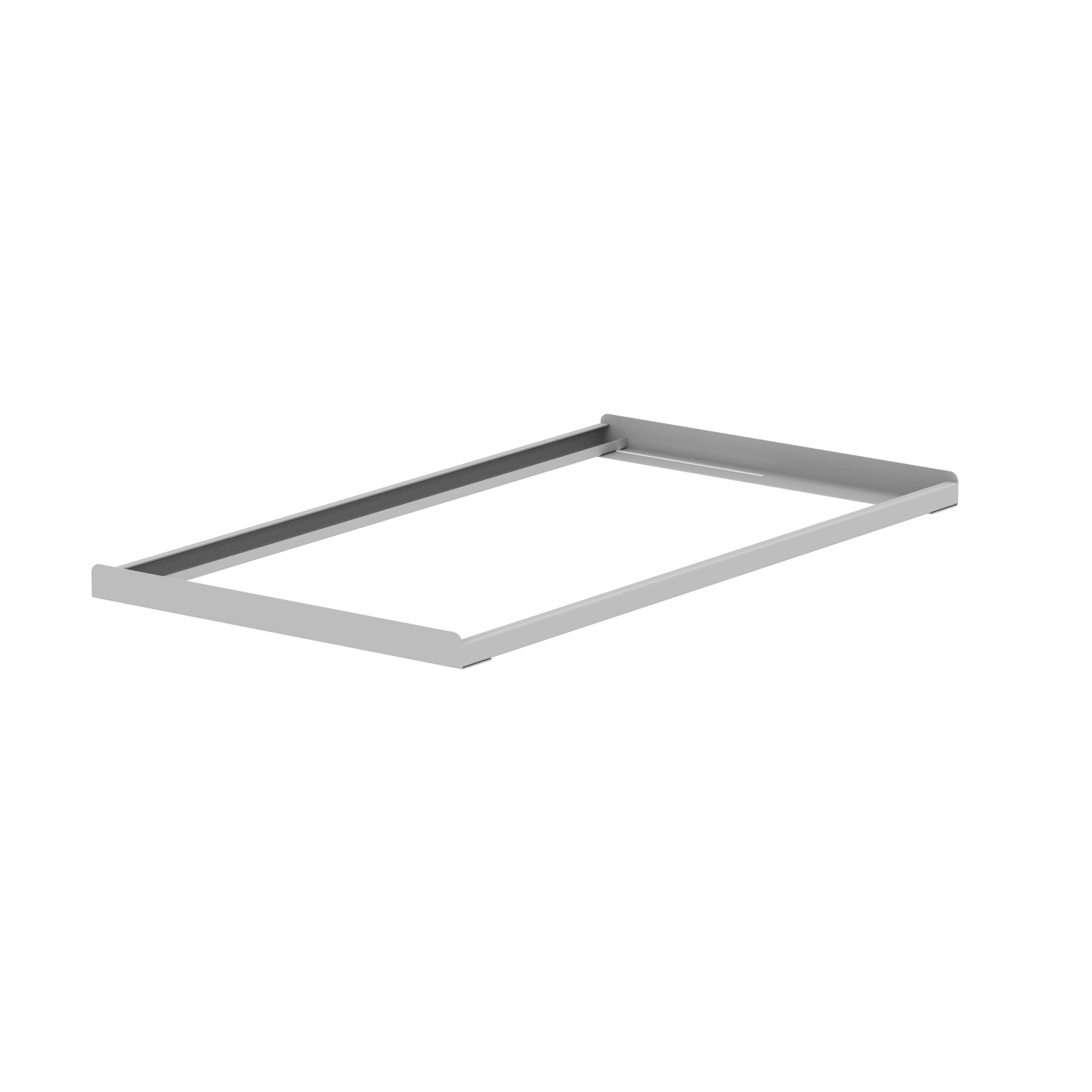 Qube Lateral Filing Frame, Light Grey – Durable Steel Office Filing Frame, Fully Assembled, 5 Year Warranty