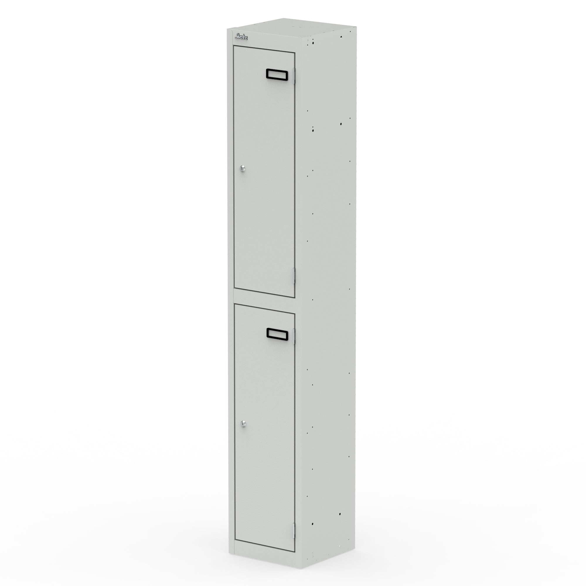Qube Steel Locker 1800mm High, Multiple Door Options, Light Grey – Durable Office Storage, 5 Year Warranty