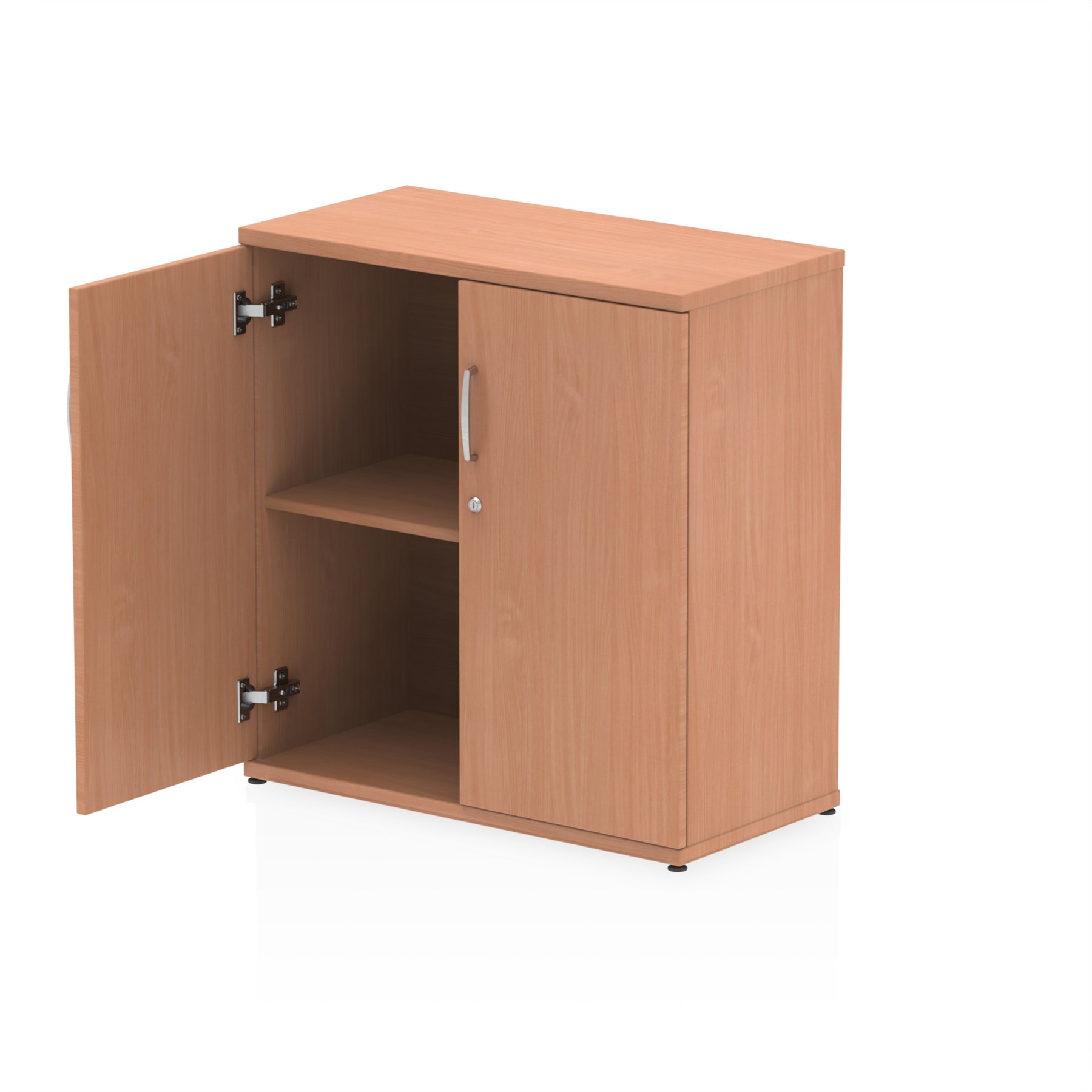 Impulse MFC Cupboard - Self-Assembly, 4 Sizes, 5-Year Guarantee, Adjustable Shelves, Lockable Doors - 800mm W x 400mm D (43-92kg)