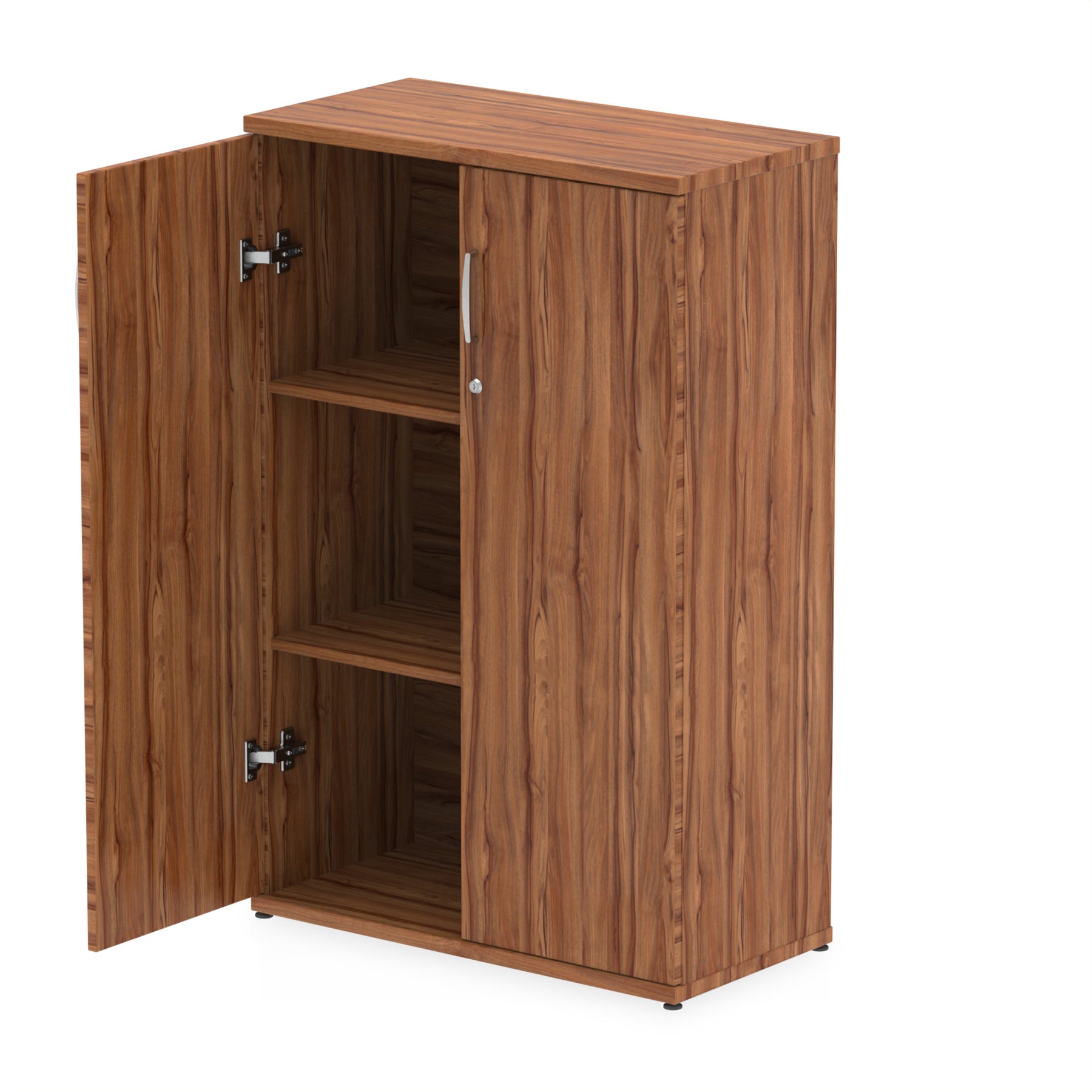 Impulse MFC Cupboard - Self-Assembly, 4 Sizes, 5-Year Guarantee, Adjustable Shelves, Lockable Doors - 800mm W x 400mm D (43-92kg)