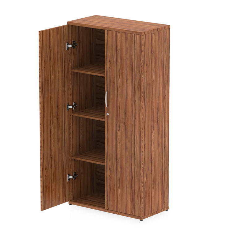 Impulse MFC Cupboard - Self-Assembly, 4 Sizes, 5-Year Guarantee, Adjustable Shelves, Lockable Doors - 800mm W x 400mm D (43-92kg)