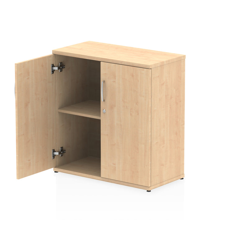 Impulse MFC Cupboard - Self-Assembly, 4 Sizes, 5-Year Guarantee, Adjustable Shelves, Lockable Doors - 800mm W x 400mm D (43-92kg)