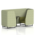  Rivet - Burnish Panels And Olive Sofa