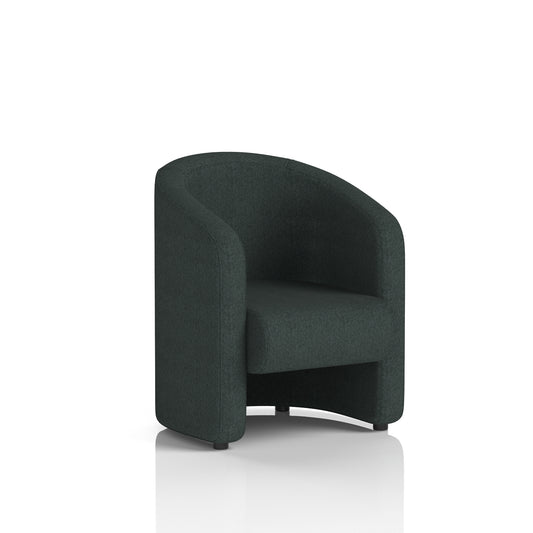 Lamport Armchair & 2 Seater Sofa – Multiple Premium Fabric Colours, Plywood Frame, No Assembly Required, 10 Year Frame Warranty – Office Reception or Lounge Seating