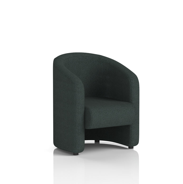 Lamport Armchair & 2 Seater Sofa – Multiple Premium Fabric Colours, Plywood Frame, No Assembly Required, 10 Year Frame Warranty – Office Reception or Lounge Seating