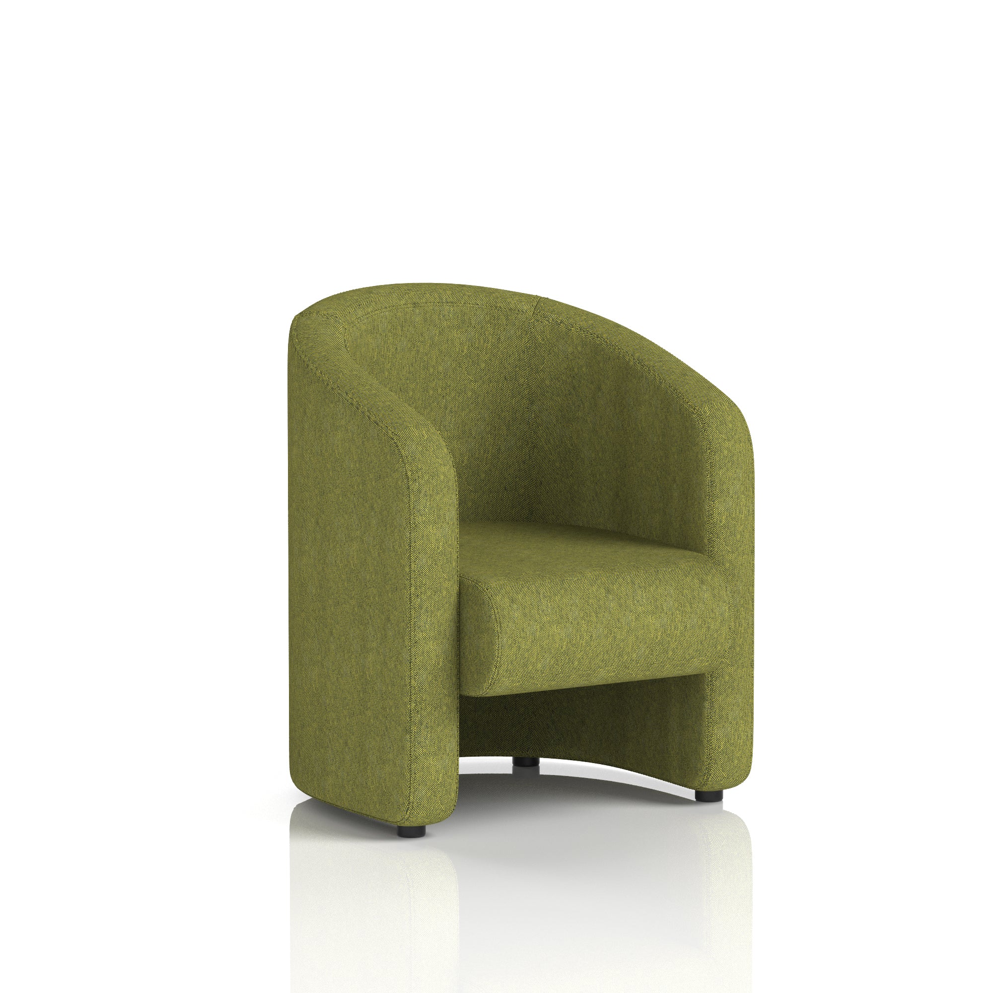 Lamport Armchair & 2 Seater Sofa – Multiple Premium Fabric Colours, Plywood Frame, No Assembly Required, 10 Year Frame Warranty – Office Reception or Lounge Seating