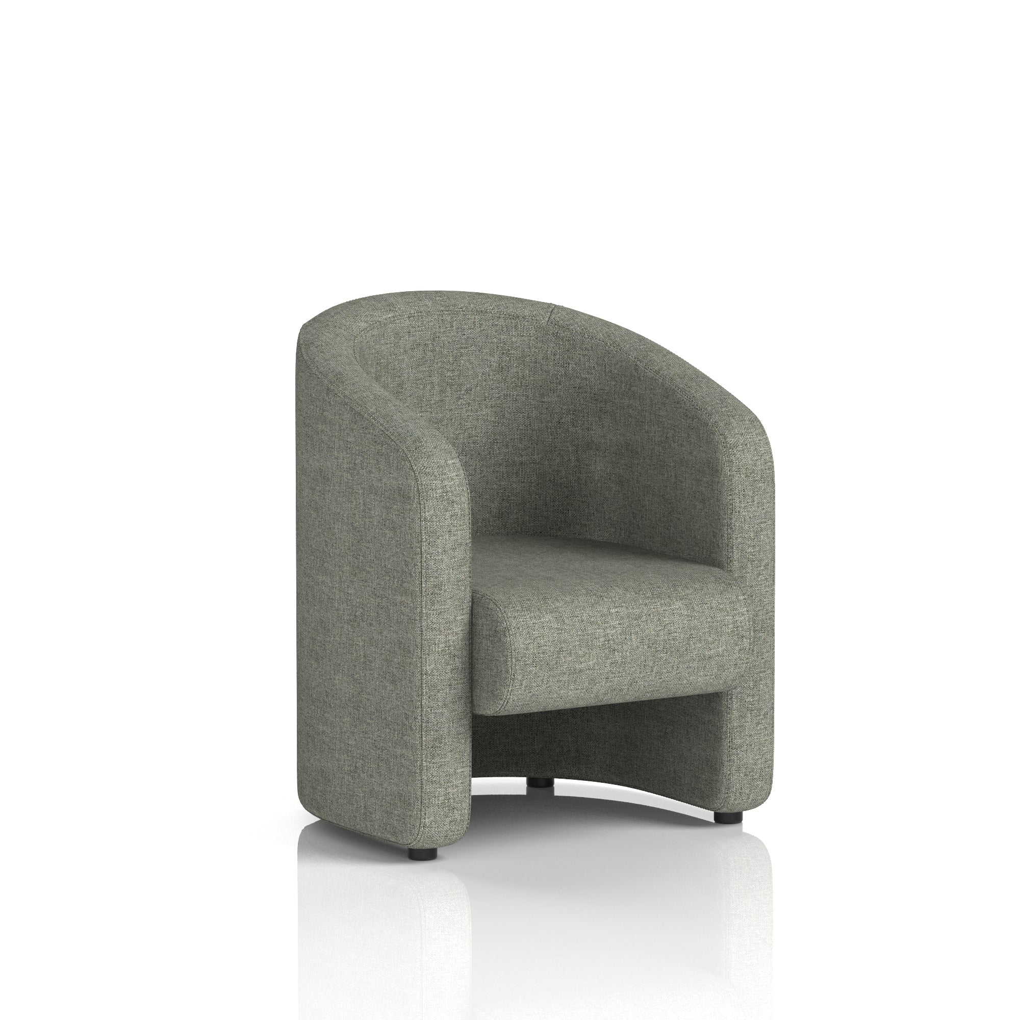 Lamport Armchair & 2 Seater Sofa – Multiple Premium Fabric Colours, Plywood Frame, No Assembly Required, 10 Year Frame Warranty – Office Reception or Lounge Seating