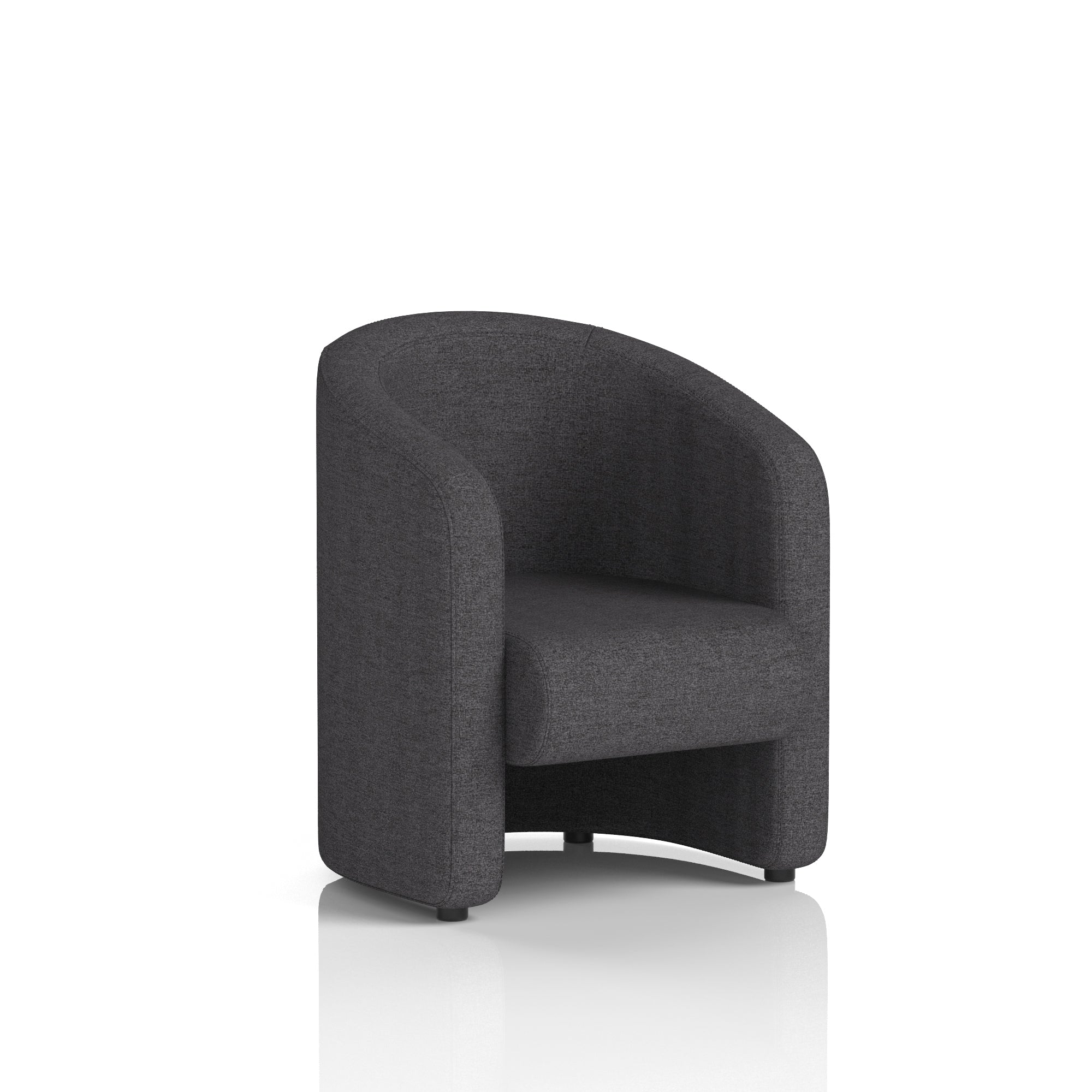 Lamport Armchair & 2 Seater Sofa – Multiple Premium Fabric Colours, Plywood Frame, No Assembly Required, 10 Year Frame Warranty – Office Reception or Lounge Seating