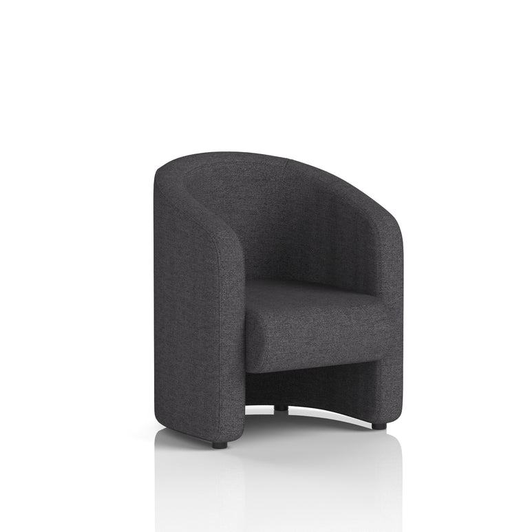 Lamport Armchair & 2 Seater Sofa – Multiple Premium Fabric Colours, Plywood Frame, No Assembly Required, 10 Year Frame Warranty – Office Reception or Lounge Seating