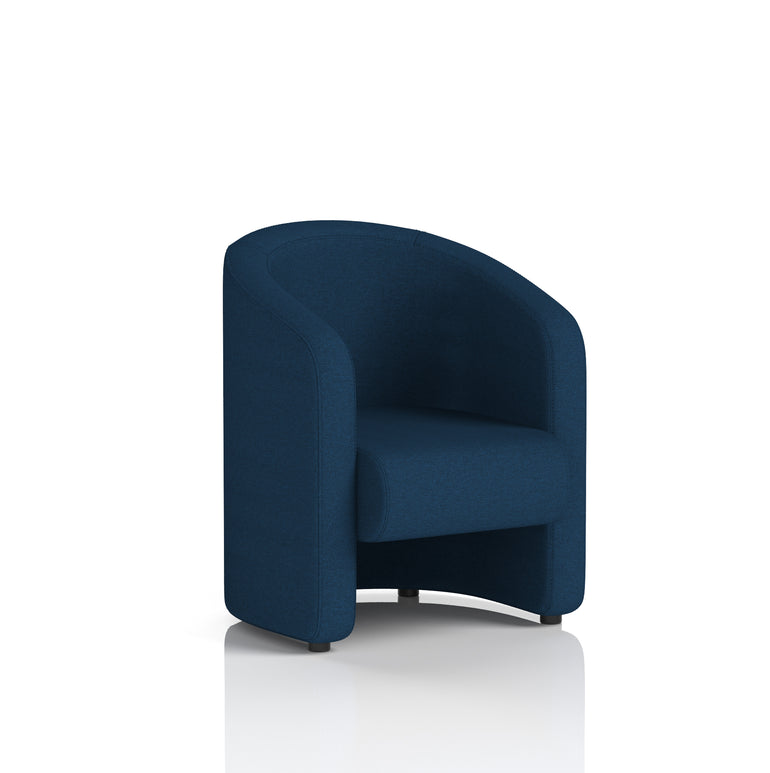 Lamport Armchair & 2 Seater Sofa – Multiple Premium Fabric Colours, Plywood Frame, No Assembly Required, 10 Year Frame Warranty – Office Reception or Lounge Seating