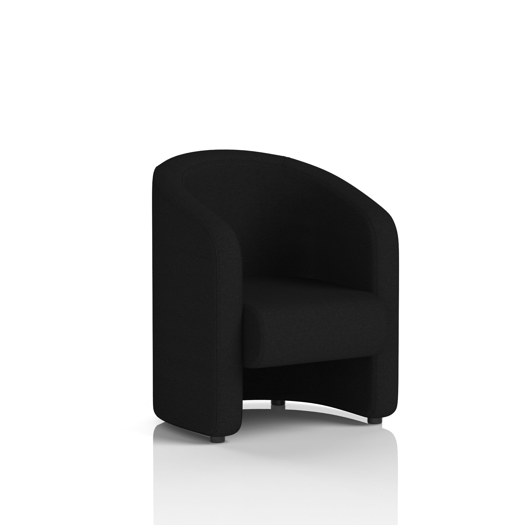 Lamport Armchair & 2 Seater Sofa – Multiple Premium Fabric Colours, Plywood Frame, No Assembly Required, 10 Year Frame Warranty – Office Reception or Lounge Seating