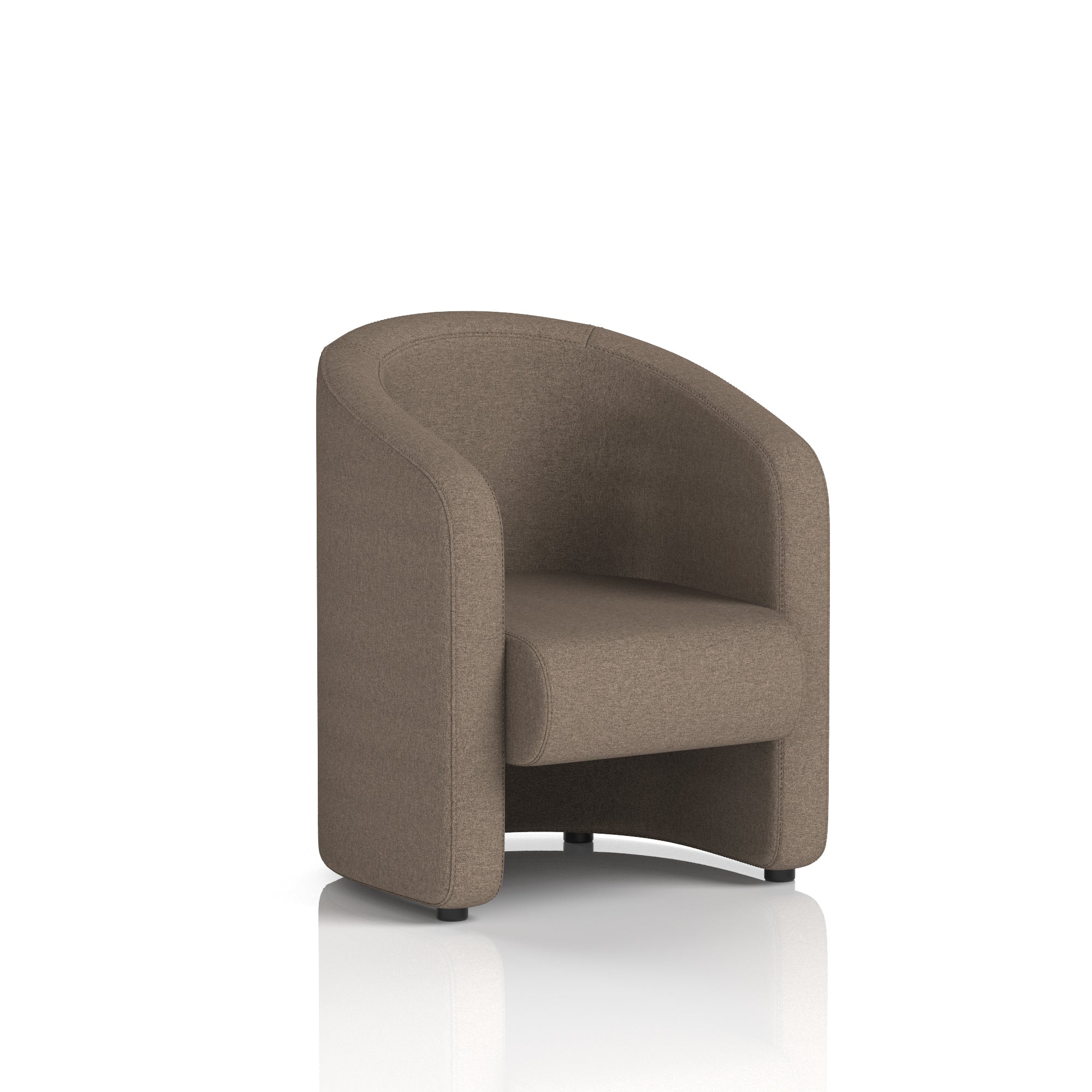Lamport Armchair & 2 Seater Sofa – Multiple Premium Fabric Colours, Plywood Frame, No Assembly Required, 10 Year Frame Warranty – Office Reception or Lounge Seating