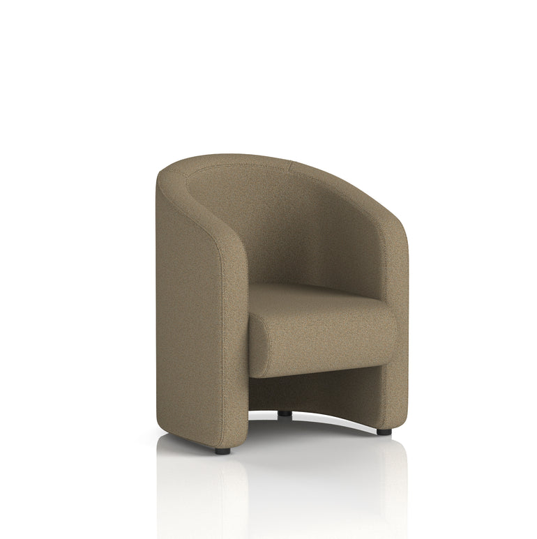 Lamport Armchair & 2 Seater Sofa – Multiple Premium Fabric Colours, Plywood Frame, No Assembly Required, 10 Year Frame Warranty – Office Reception or Lounge Seating
