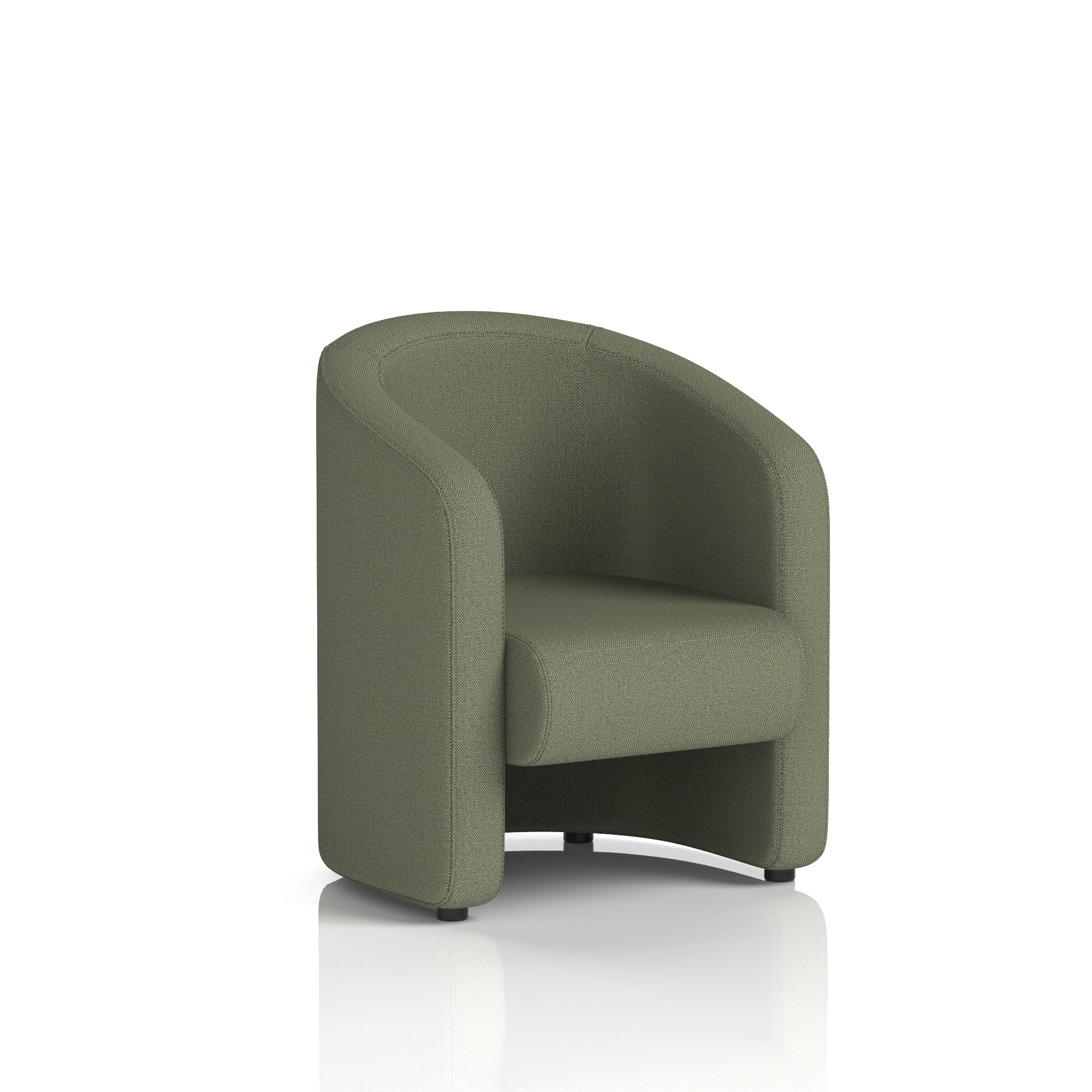 Lamport Armchair & 2 Seater Sofa – Multiple Premium Fabric Colours, Plywood Frame, No Assembly Required, 10 Year Frame Warranty – Office Reception or Lounge Seating