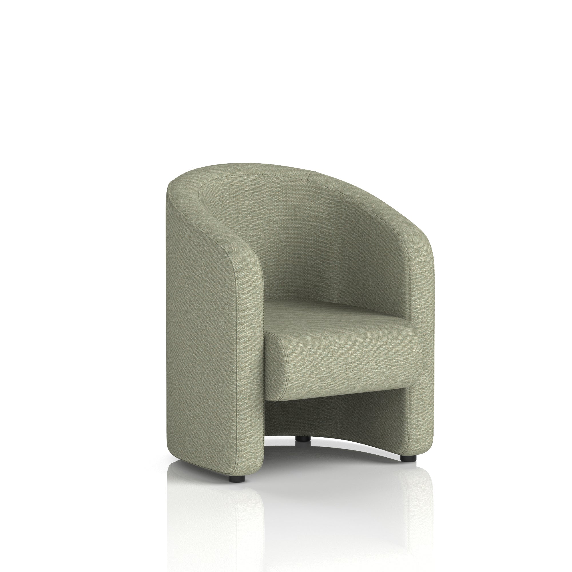 Lamport Armchair & 2 Seater Sofa – Multiple Premium Fabric Colours, Plywood Frame, No Assembly Required, 10 Year Frame Warranty – Office Reception or Lounge Seating