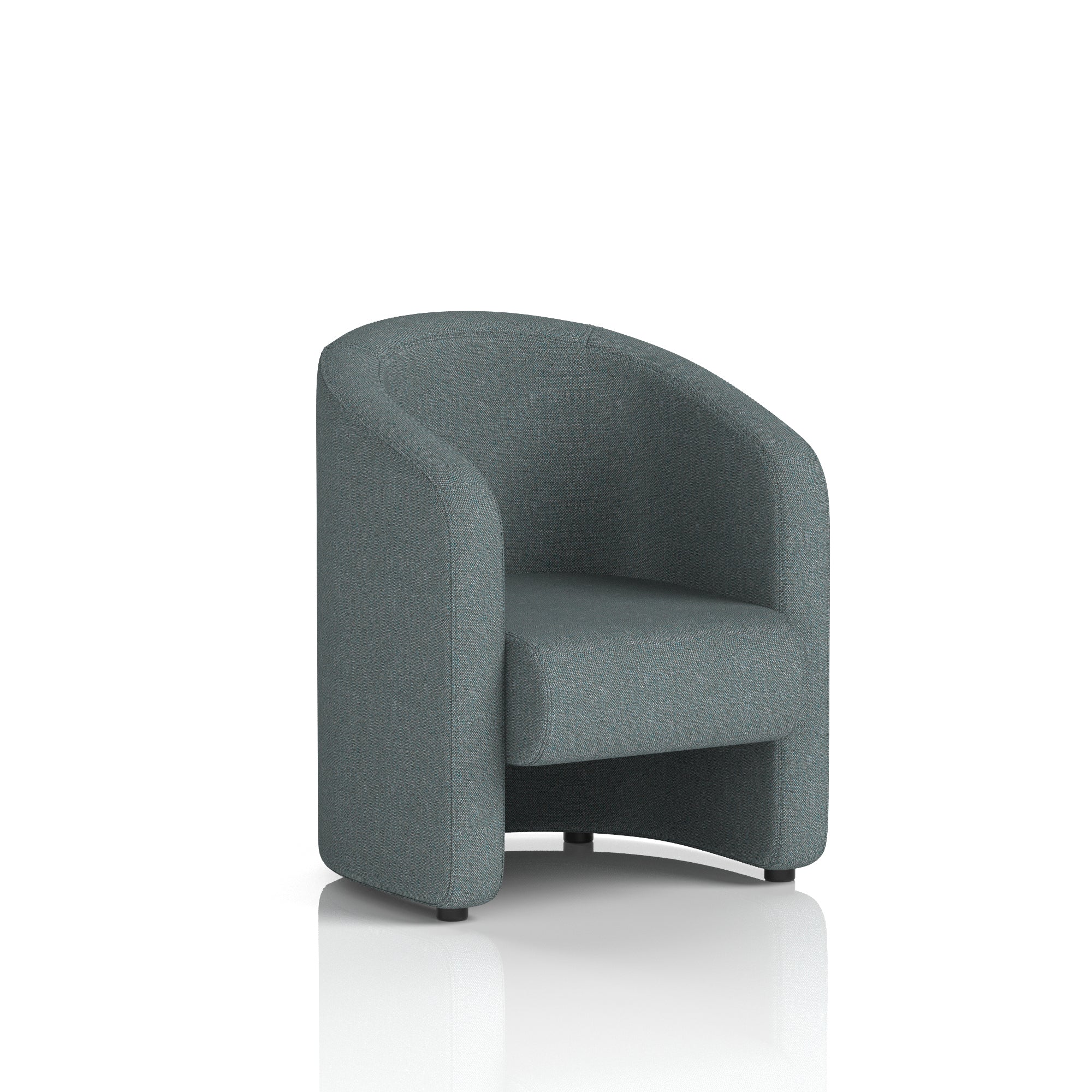 Lamport Armchair & 2 Seater Sofa – Multiple Premium Fabric Colours, Plywood Frame, No Assembly Required, 10 Year Frame Warranty – Office Reception or Lounge Seating