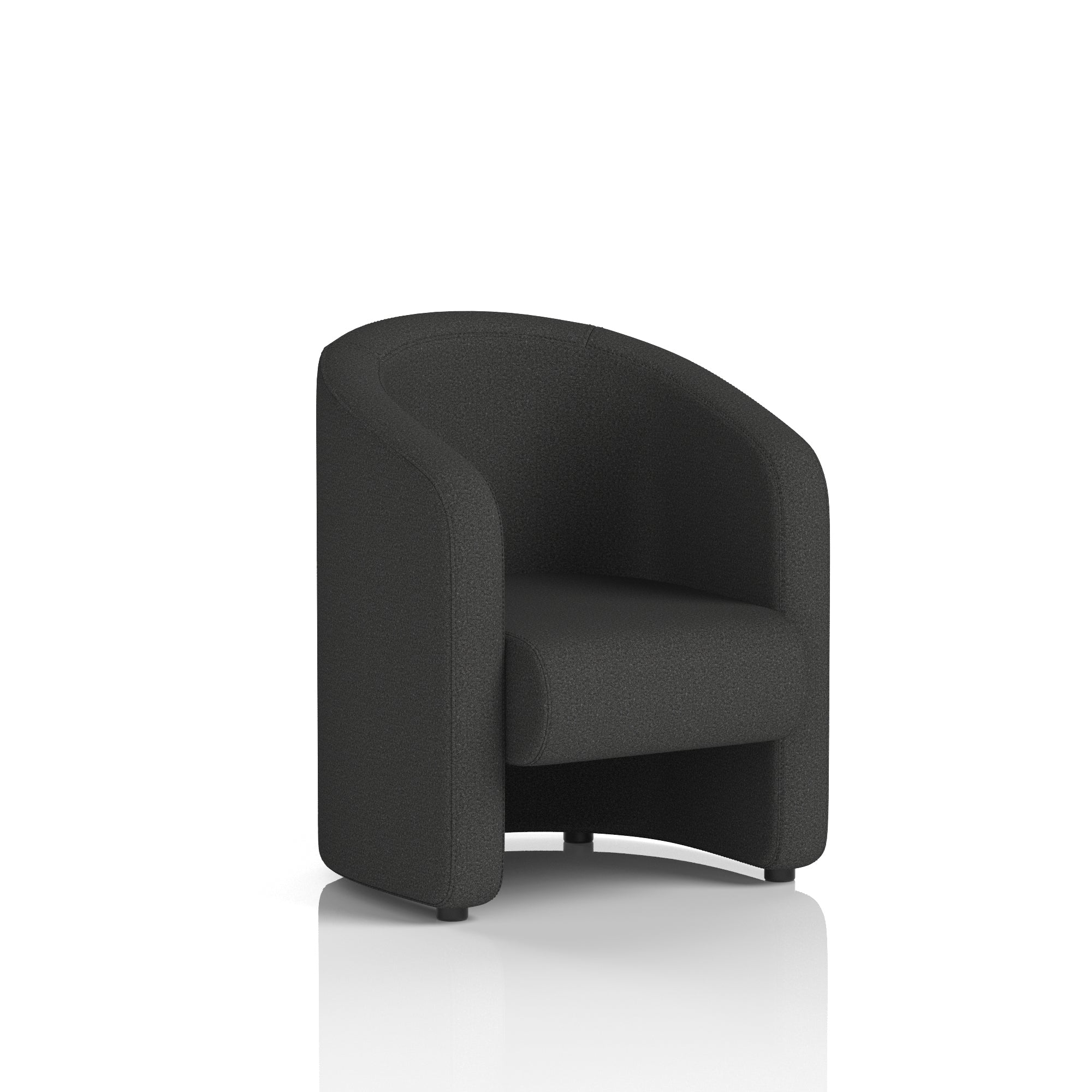 Lamport Armchair & 2 Seater Sofa – Multiple Premium Fabric Colours, Plywood Frame, No Assembly Required, 10 Year Frame Warranty – Office Reception or Lounge Seating