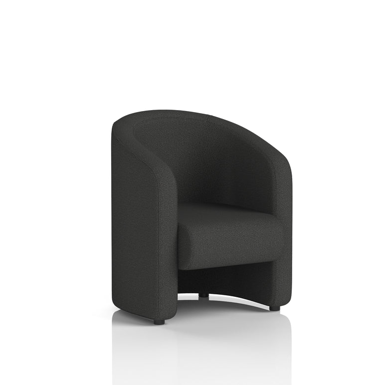 Lamport Armchair & 2 Seater Sofa – Multiple Premium Fabric Colours, Plywood Frame, No Assembly Required, 10 Year Frame Warranty – Office Reception or Lounge Seating