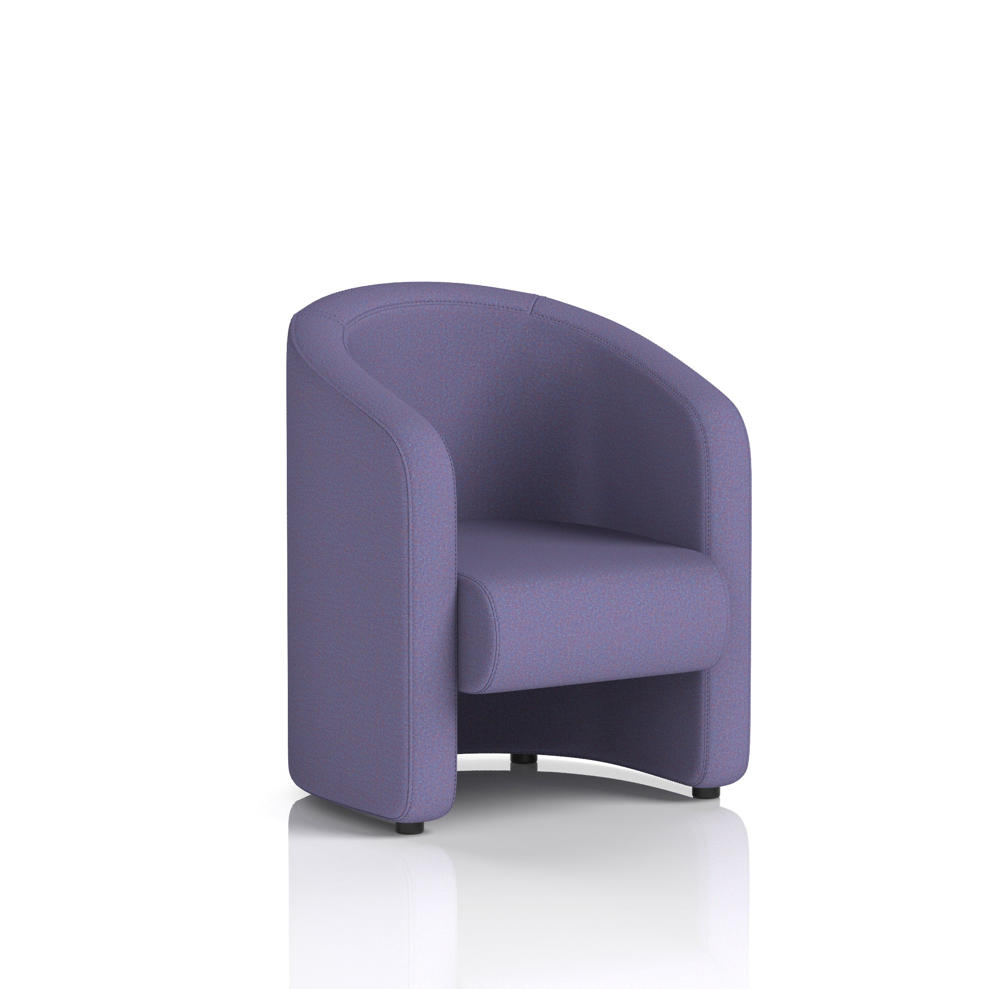 Lamport Armchair & 2 Seater Sofa – Multiple Premium Fabric Colours, Plywood Frame, No Assembly Required, 10 Year Frame Warranty – Office Reception or Lounge Seating