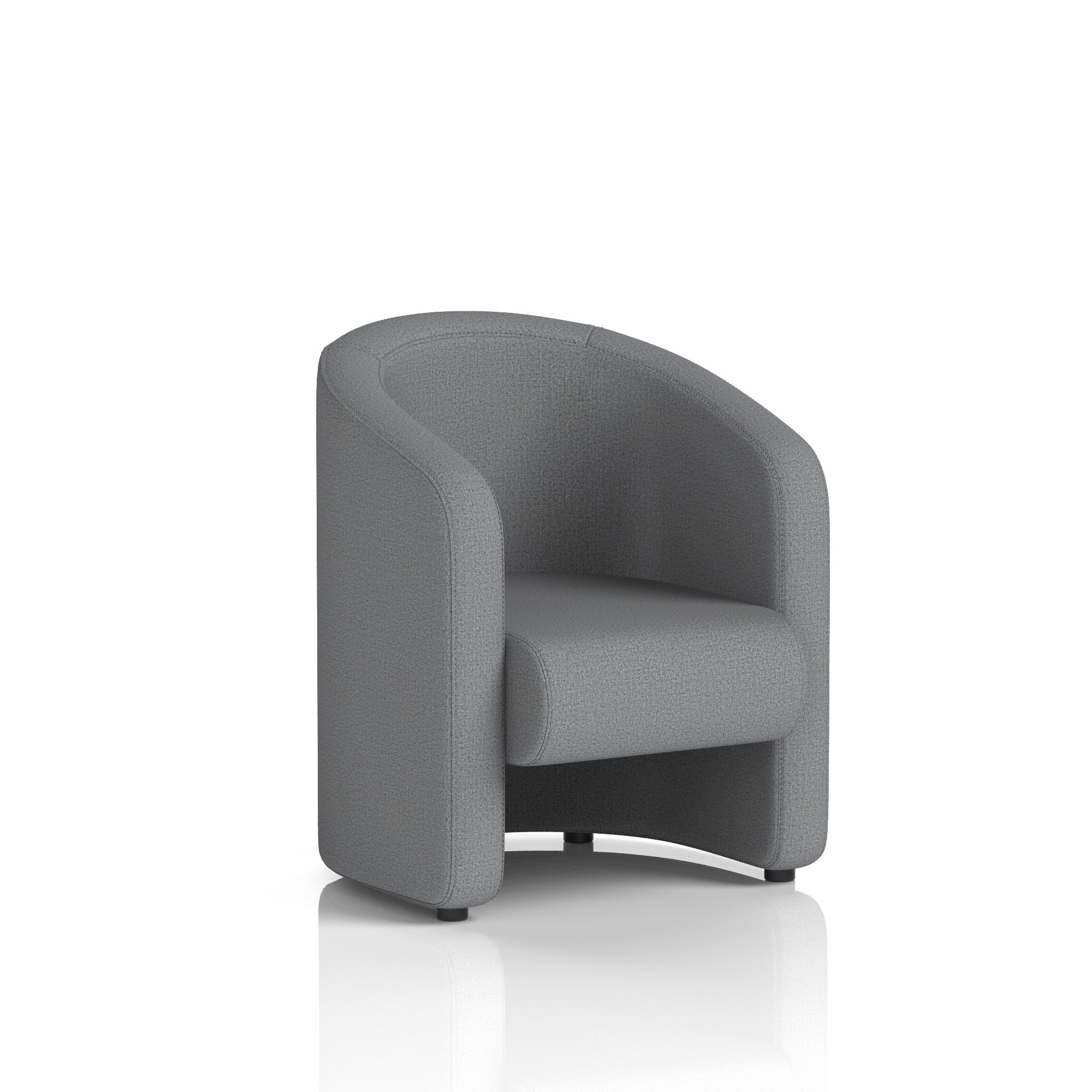 Lamport Armchair & 2 Seater Sofa – Multiple Premium Fabric Colours, Plywood Frame, No Assembly Required, 10 Year Frame Warranty – Office Reception or Lounge Seating