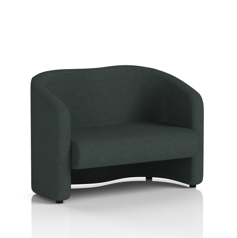 Lamport Armchair & 2 Seater Sofa – Multiple Premium Fabric Colours, Plywood Frame, No Assembly Required, 10 Year Frame Warranty – Office Reception or Lounge Seating