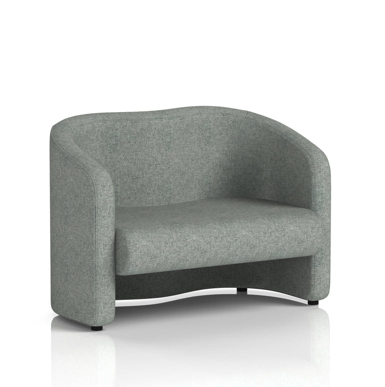 Lamport Armchair & 2 Seater Sofa – Multiple Premium Fabric Colours, Plywood Frame, No Assembly Required, 10 Year Frame Warranty – Office Reception or Lounge Seating