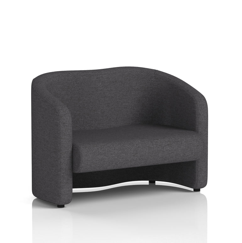 Lamport Armchair & 2 Seater Sofa – Multiple Premium Fabric Colours, Plywood Frame, No Assembly Required, 10 Year Frame Warranty – Office Reception or Lounge Seating
