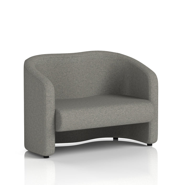 Lamport Armchair & 2 Seater Sofa – Multiple Premium Fabric Colours, Plywood Frame, No Assembly Required, 10 Year Frame Warranty – Office Reception or Lounge Seating