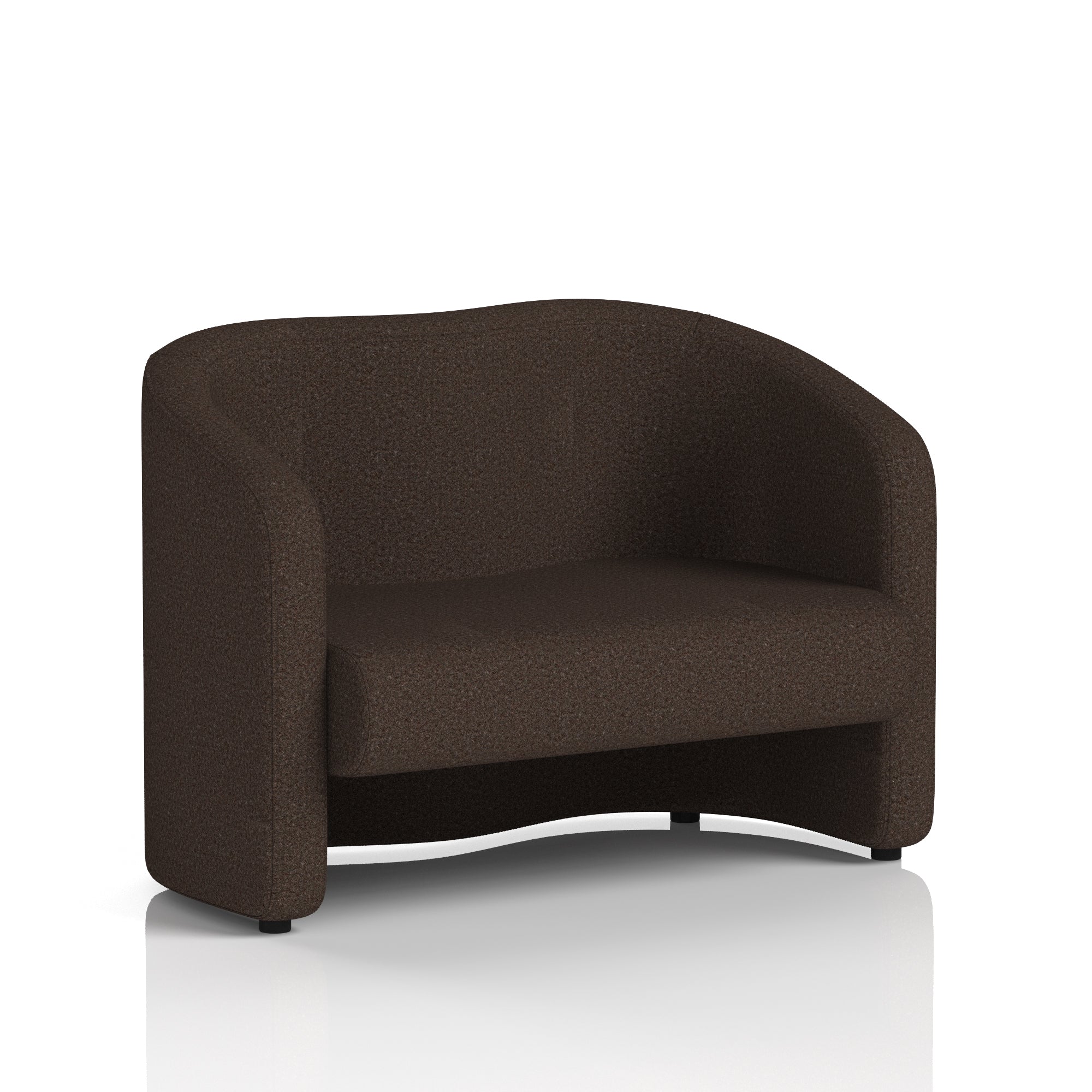 Lamport Armchair & 2 Seater Sofa – Multiple Premium Fabric Colours, Plywood Frame, No Assembly Required, 10 Year Frame Warranty – Office Reception or Lounge Seating