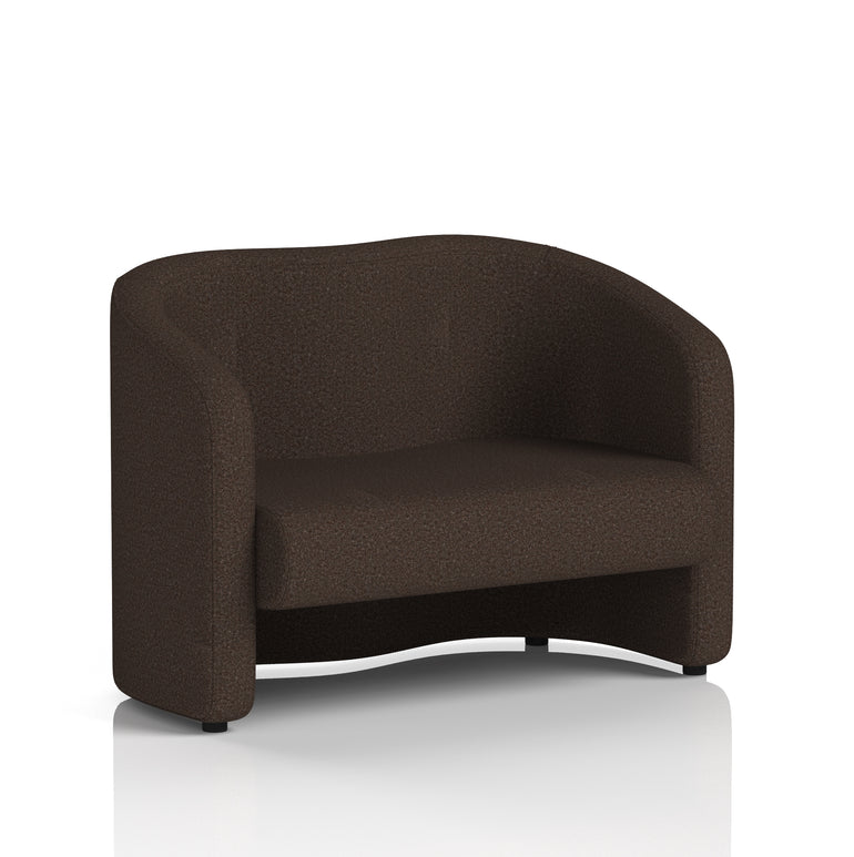 Lamport Armchair & 2 Seater Sofa – Multiple Premium Fabric Colours, Plywood Frame, No Assembly Required, 10 Year Frame Warranty – Office Reception or Lounge Seating