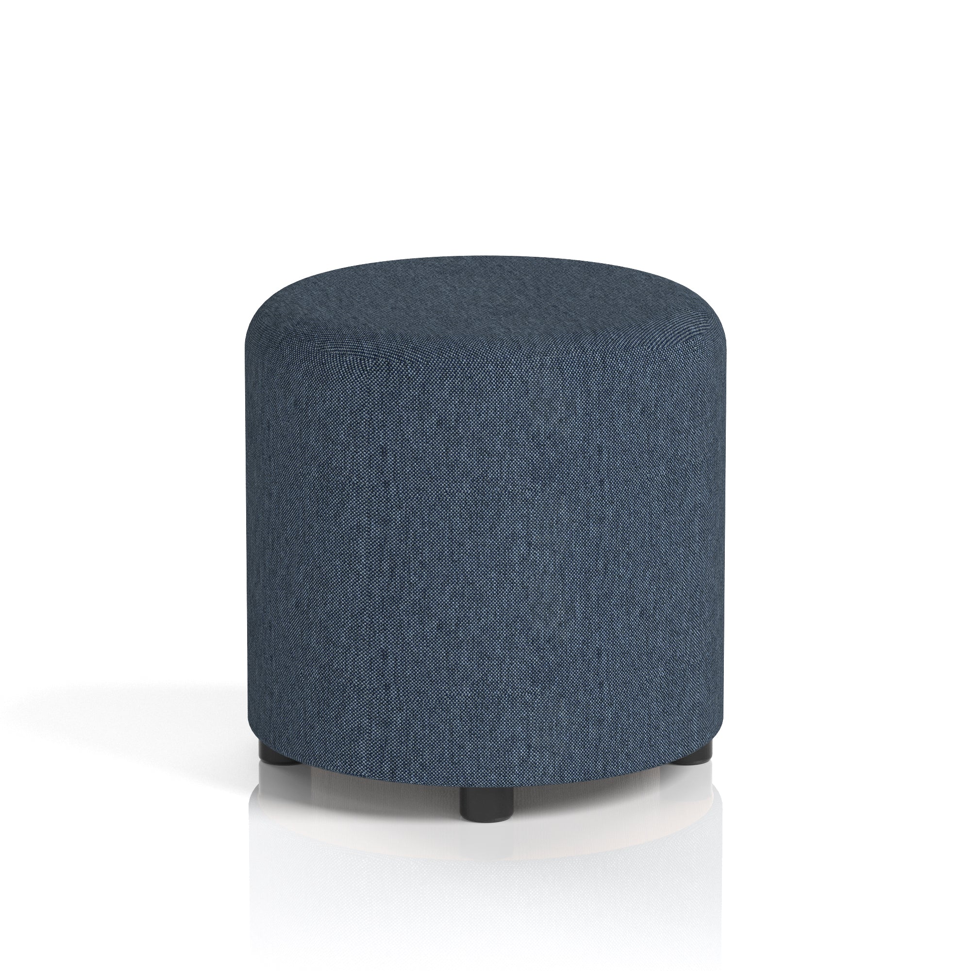 Harlestone Round Stool – Small or Large, Multiple Fabric & Colour Options, Durable Plywood & Foam Upholstery, Ready Assembled, 10-Year Frame Warranty – Office or Home Use