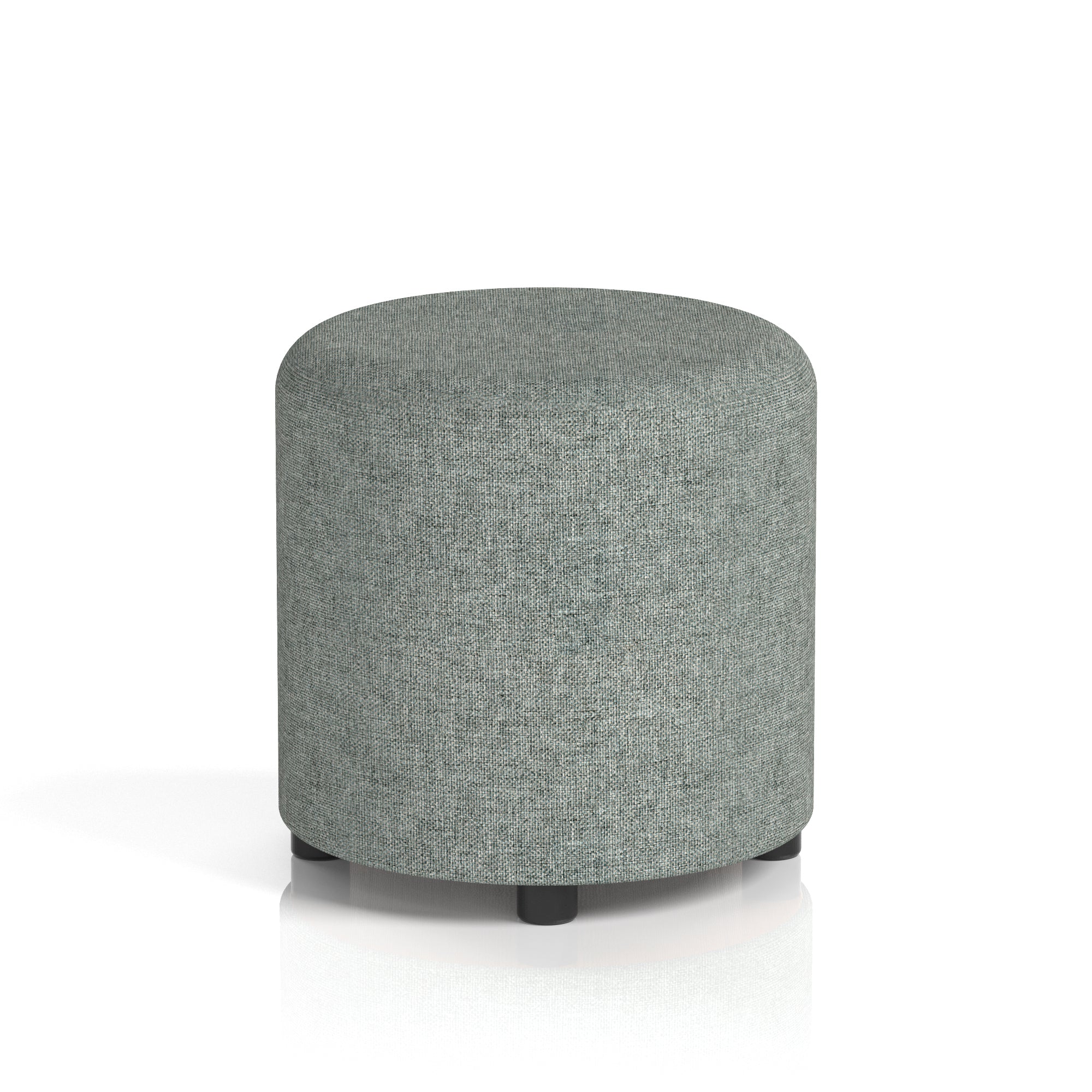 Harlestone Round Stool – Small or Large, Multiple Fabric & Colour Options, Durable Plywood & Foam Upholstery, Ready Assembled, 10-Year Frame Warranty – Office or Home Use