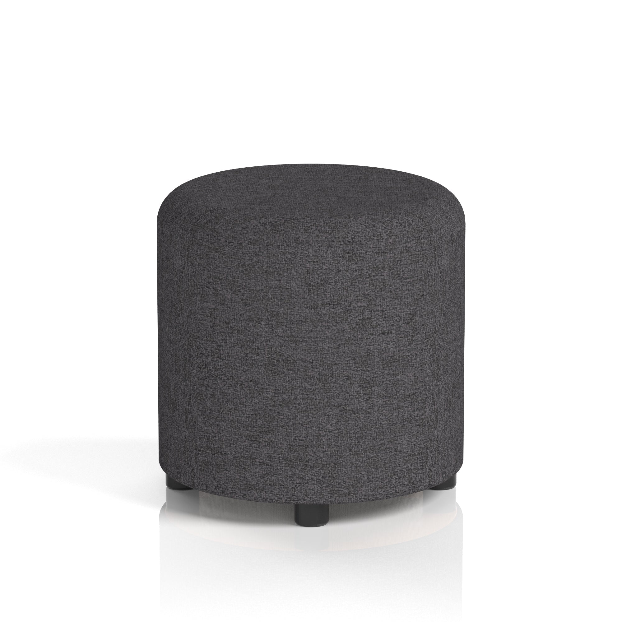 Harlestone Round Stool – Small or Large, Multiple Fabric & Colour Options, Durable Plywood & Foam Upholstery, Ready Assembled, 10-Year Frame Warranty – Office or Home Use