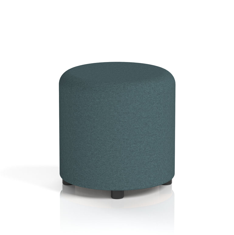 Harlestone Round Stool – Small or Large, Multiple Fabric & Colour Options, Durable Plywood & Foam Upholstery, Ready Assembled, 10-Year Frame Warranty – Office or Home Use
