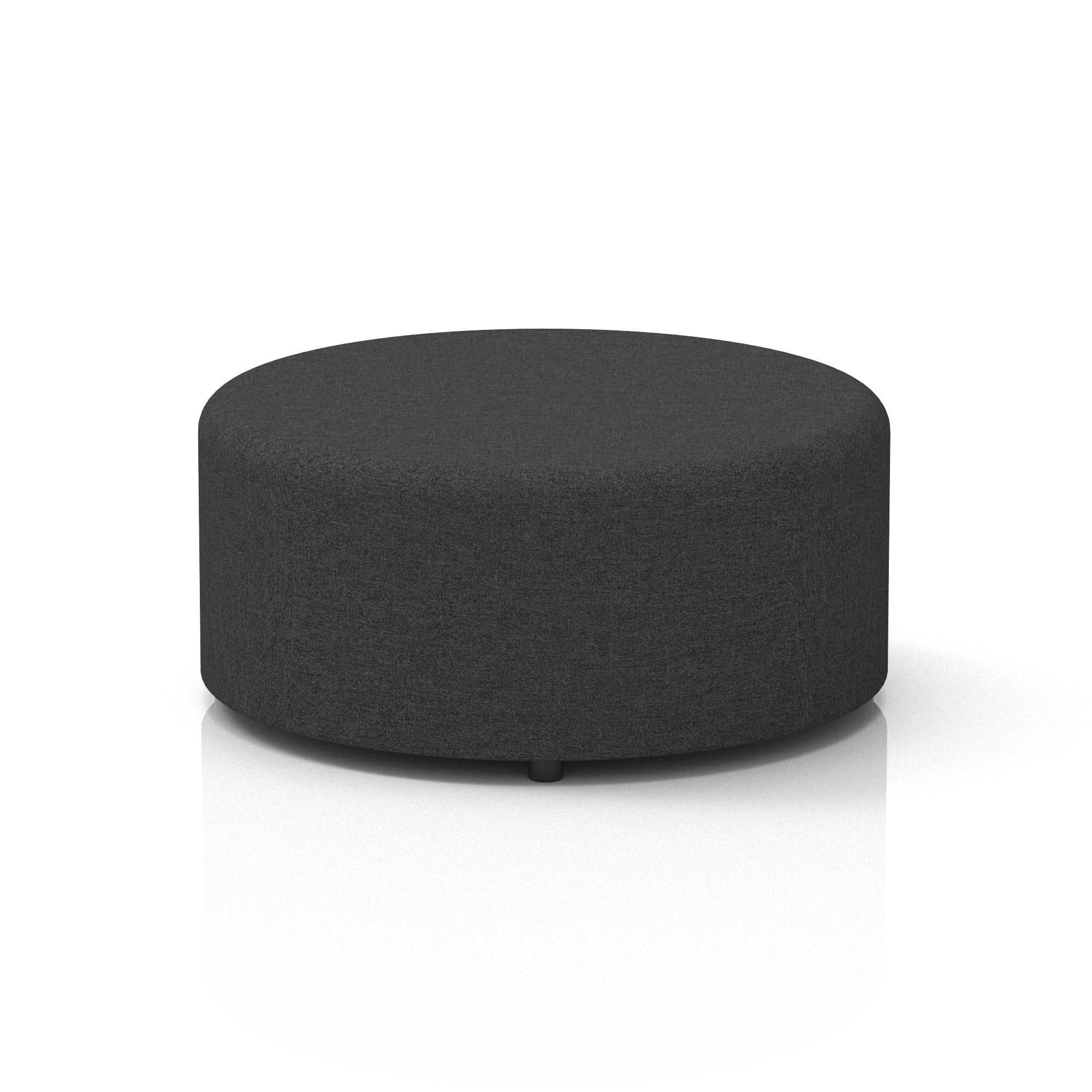 Harlestone Round Stool – Small or Large, Multiple Fabric & Colour Options, Durable Plywood & Foam Upholstery, Ready Assembled, 10-Year Frame Warranty – Office or Home Use