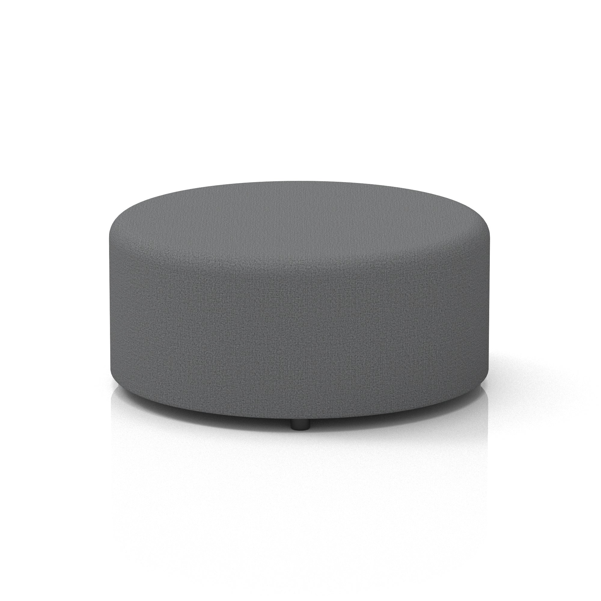 Harlestone Round Stool – Small or Large, Multiple Fabric & Colour Options, Durable Plywood & Foam Upholstery, Ready Assembled, 10-Year Frame Warranty – Office or Home Use