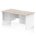  Grey Oak & White