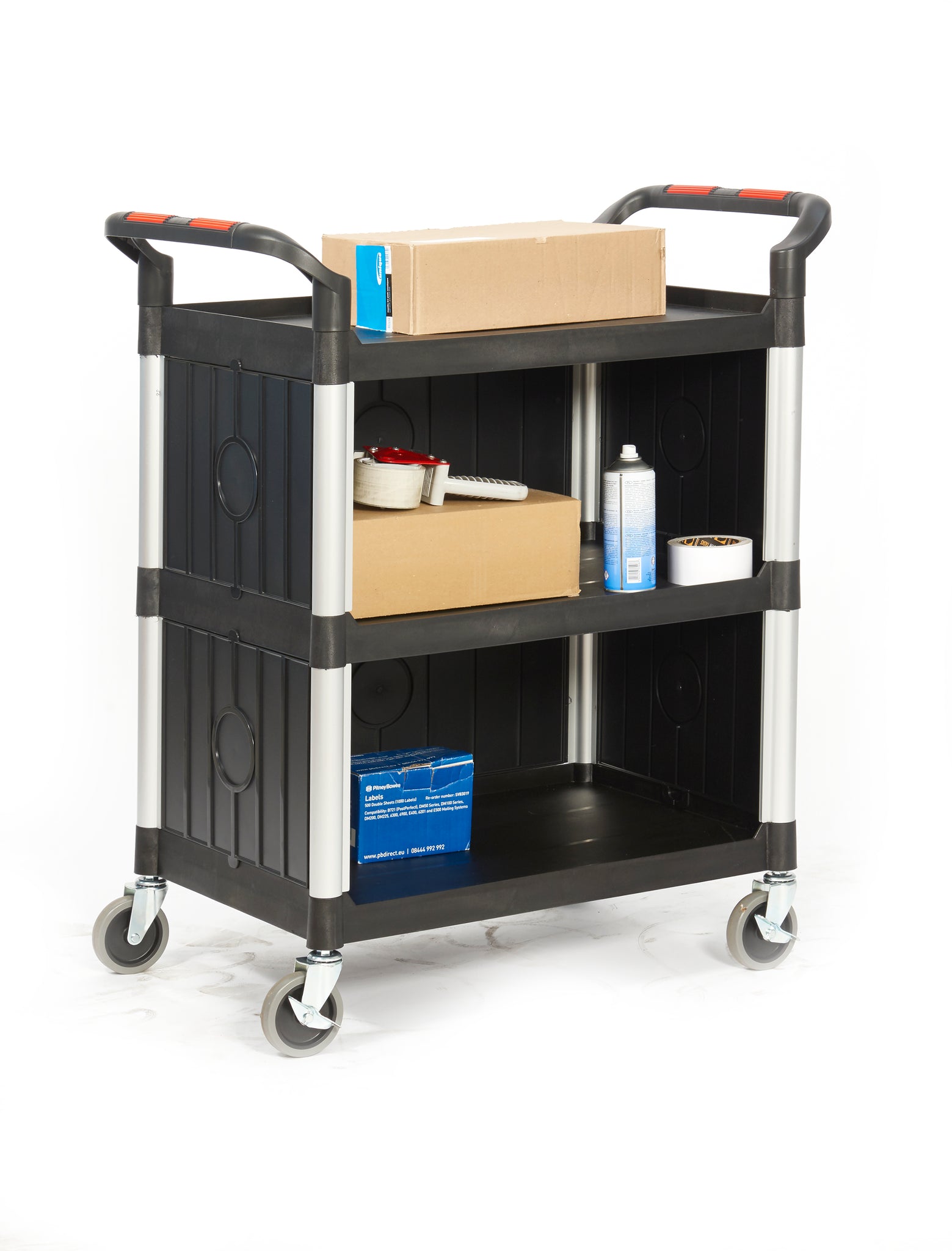 Proplaz Shelf Trolleys Plastic Sides