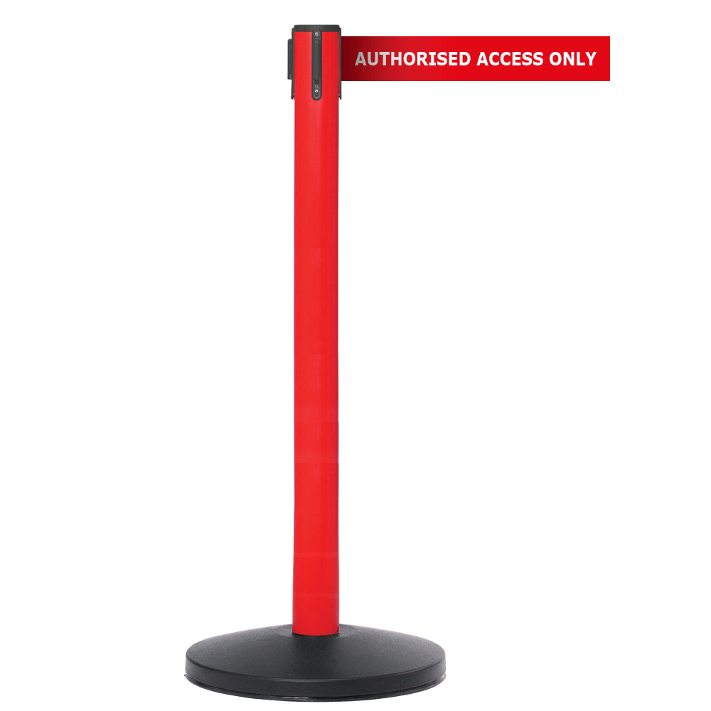 Safety Belt Barriers Messaged Belt