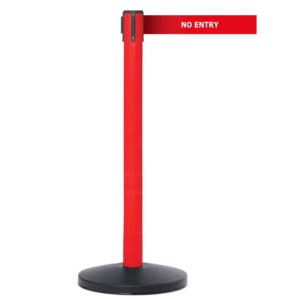 Safety Belt Barriers Messaged Belt