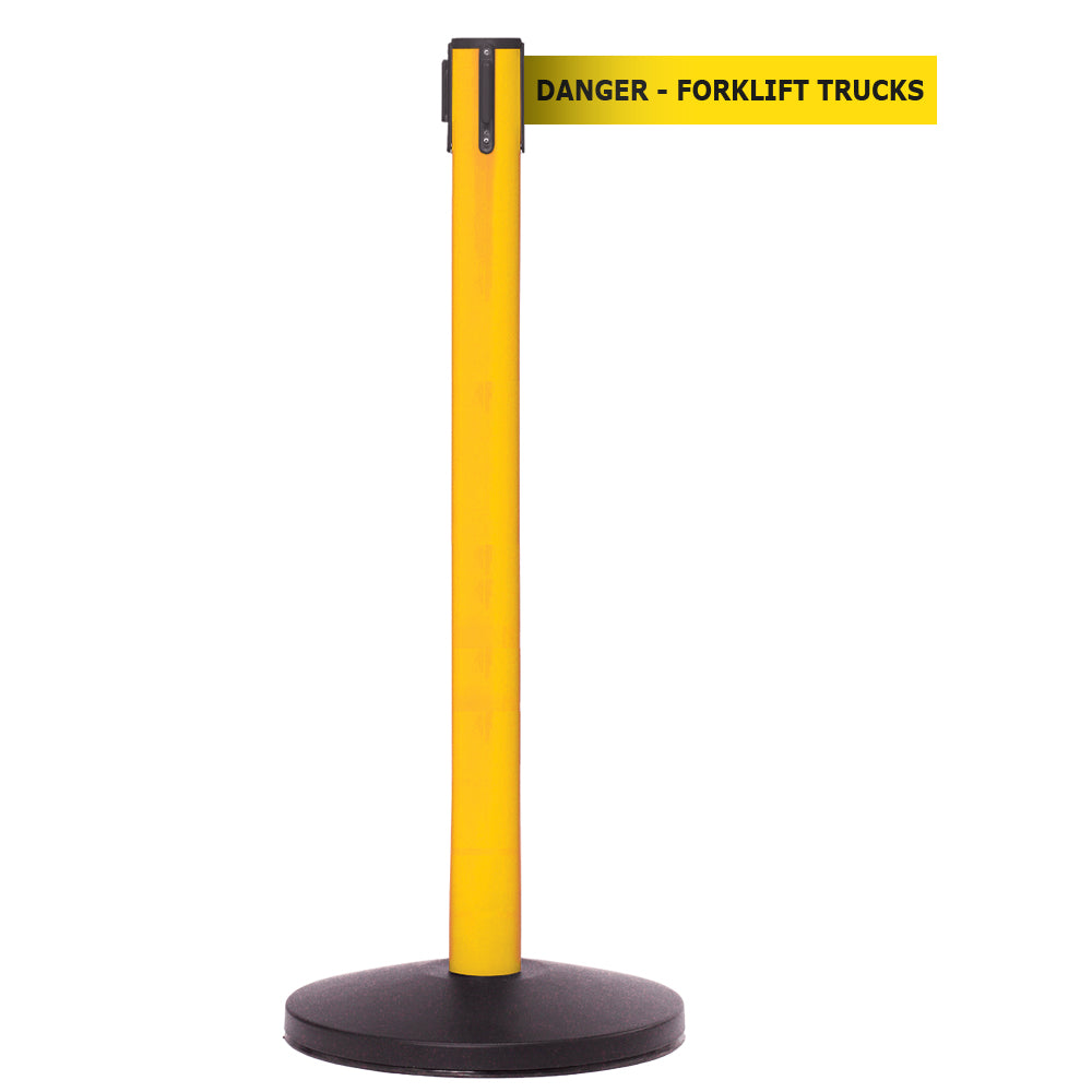 Safety Belt Barriers Messaged Belt