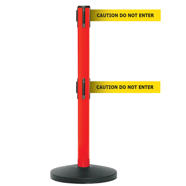 Safety Belt Barriers Messaged Belt