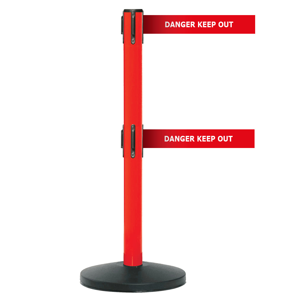 Safety Belt Barriers Messaged Belt