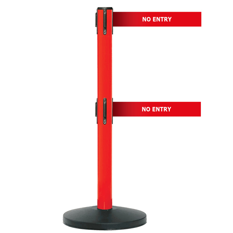 Safety Belt Barriers Messaged Belt