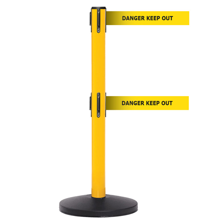 Safety Belt Barriers Messaged Belt