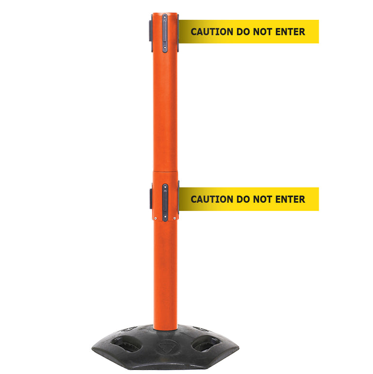 Weatherproof Barriers Messaged Twin Belt